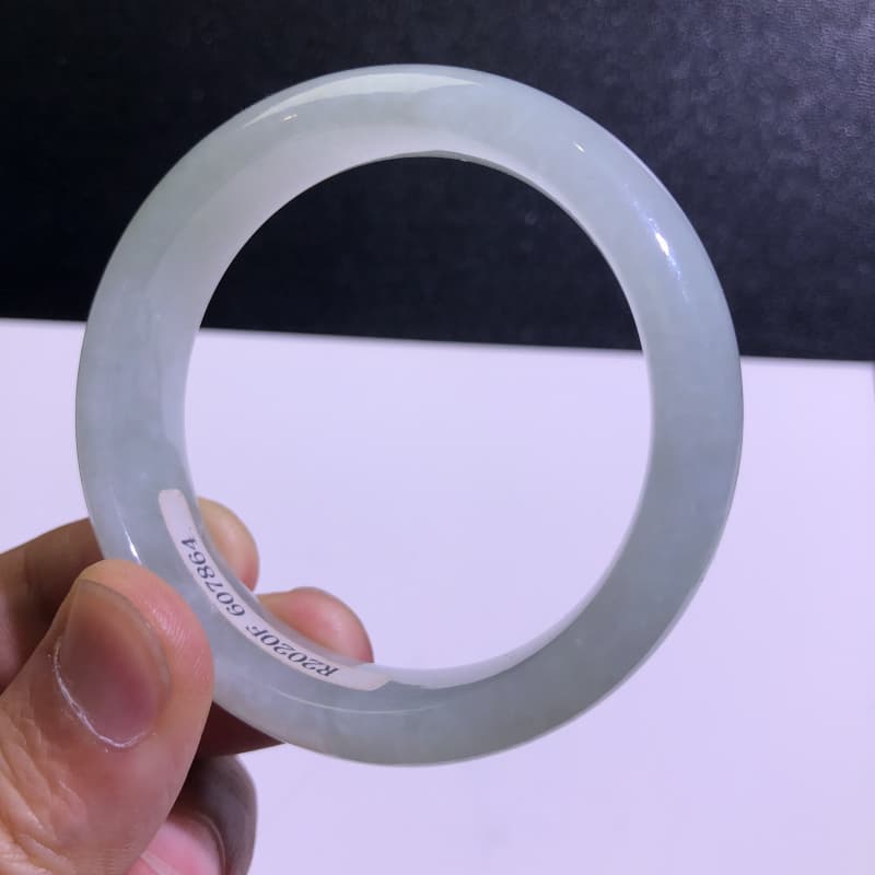 缅甸翡翠冰种正圈手镯